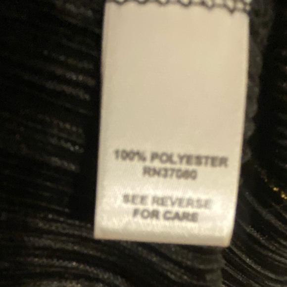 Retro Glam Gold Sleeveless Shirt Blouse 22/24 Mobwife Tiered Ruffled Scoop Neck - Picture 2 of 10